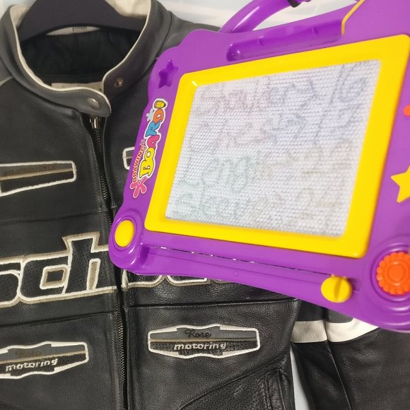 Schott NYC "Rose" Limitededition Motocross biker leather jacket Vintage Perfecto - Picture 11 of 11